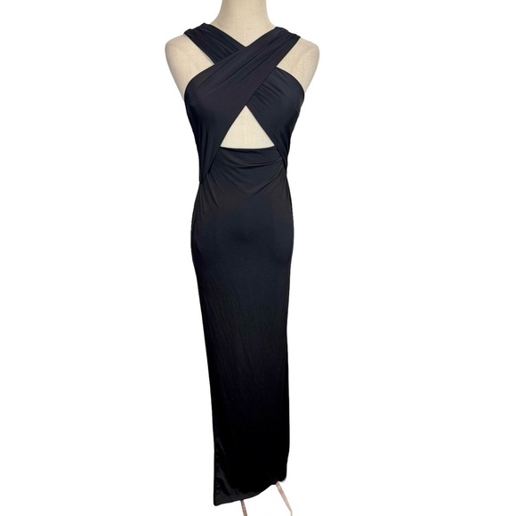NEW NWT House of CB Odette Cross Front Cutout Maxi Dress - Picture 5 of 15